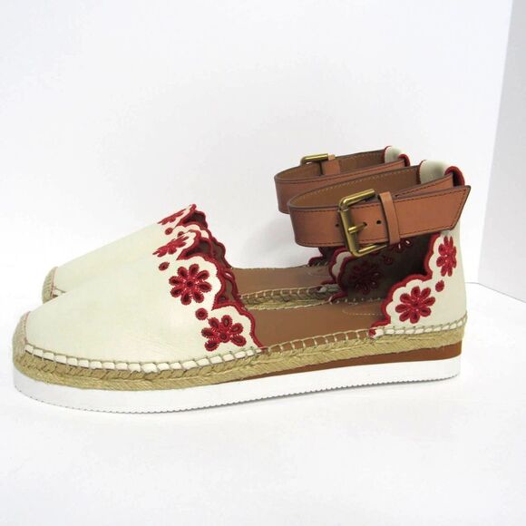 See By Chloe Glyn Espadrille Sandal Women's Shoes - Picture 4 of 9